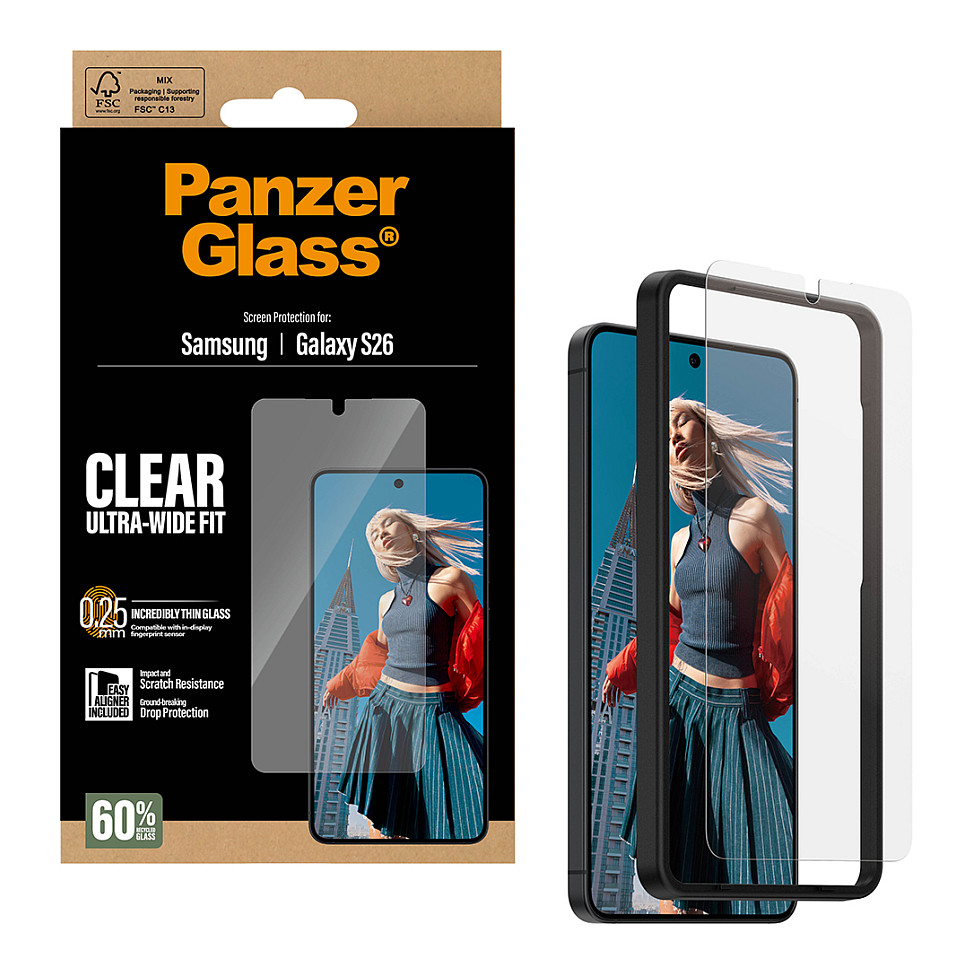 Staklo za mobitel PANZERGLASS za SAMSUNG GALAXY S26 Ultra, wide fit-6