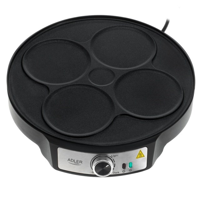 Aparat za palačinke ADLER AD 3093 (30 cm, 1200W, 5 postavki temperature)-1