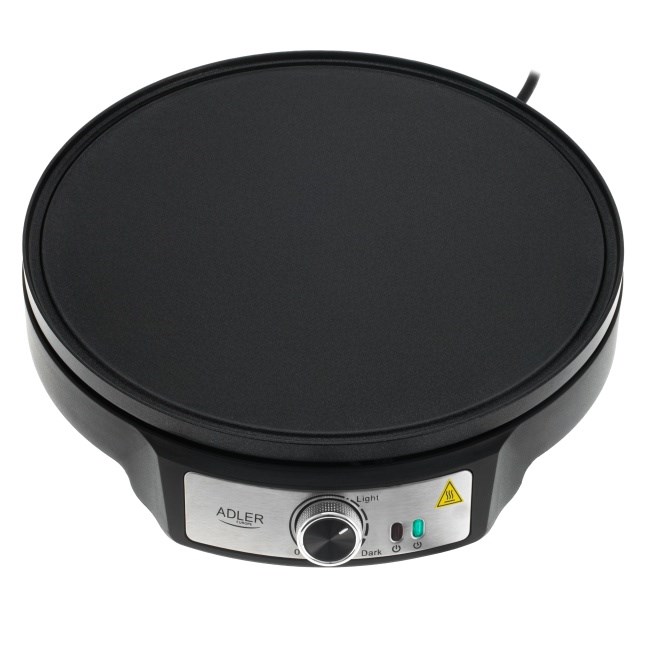 Aparat za palačinke ADLER AD 3093 (30 cm, 1200W, 5 postavki temperature)