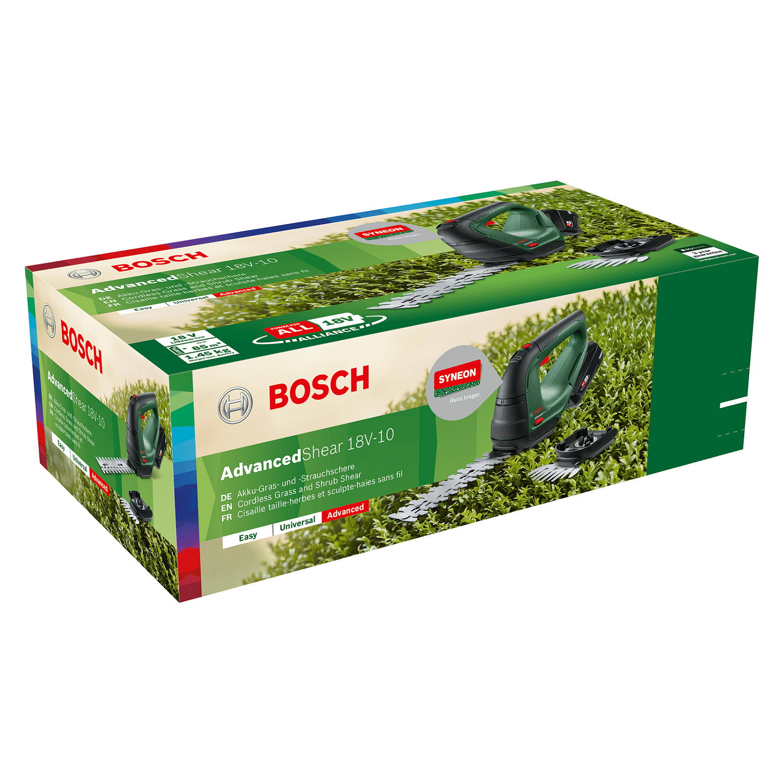 Akumulatorske škare za travu i grmlje BOSCH AdvancedShear 18V-10 (1x 2.0Ah baterija, 18V)-2
