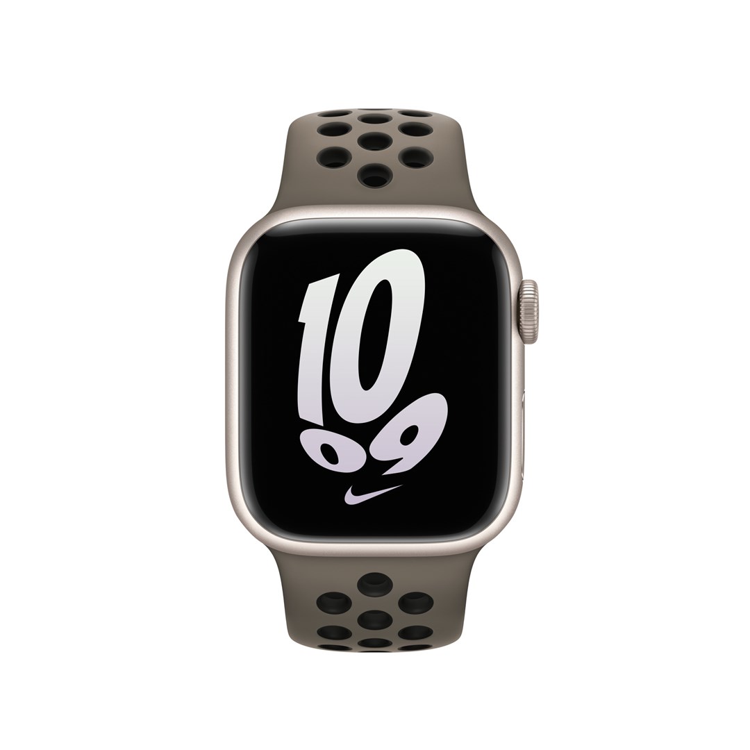 Remen za pametni sat APPLE Nike Sport Band 41mm (Bright Green/Blue Glow)-0