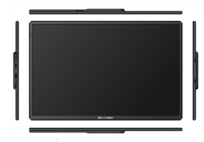 Prijenosni monitor BLACKVIEW Tab A9 15.6" (FHD, IPS, 60Hz, 2x USB-C, mini HDMI)