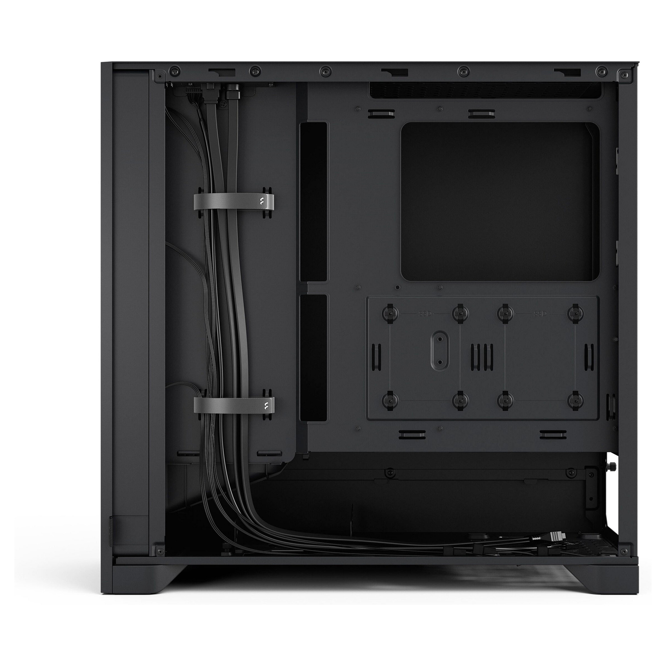 Kućište za računalo FRACTAL DESIGN Pop Air Black Solid (ATX, 3x 120mm ventilatora)-6