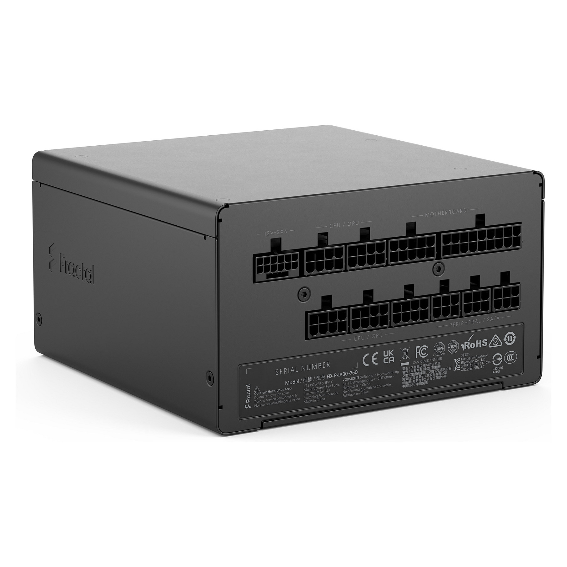Napajanje za računalo FRACTAL DESIGN Ion 3 Gold 750W (80+ Gold, potpuno modularno, ATX 3.1)-1