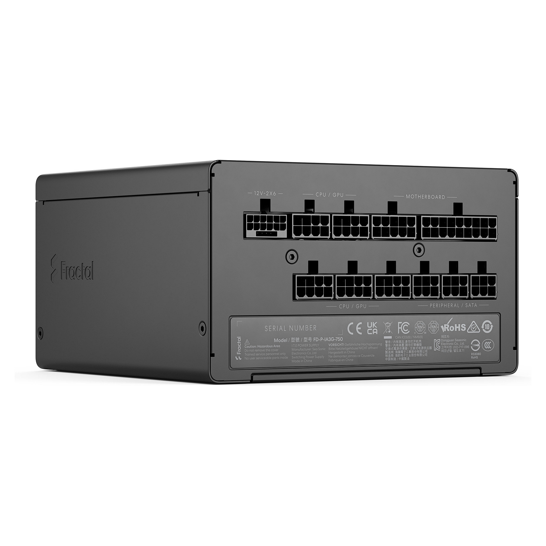 Napajanje za računalo FRACTAL DESIGN Ion 3 Gold 750W (80+ Gold, potpuno modularno, ATX 3.1)-10