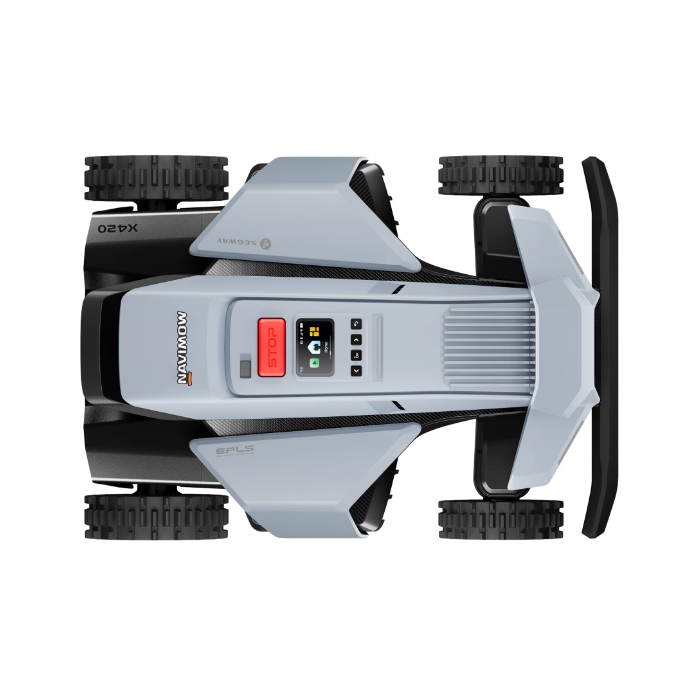 Robotska kosilica SEGWAY Navimow X420 AWD EU (do 2000 m², AWD, VisionFence 360°, 43 cm širina košnje, Wi-Fi, 4G) + POKLON garaža za kosilicu-4