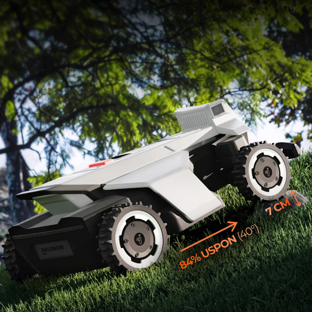 Robotska kosilica SEGWAY Navimow X420 AWD EU (do 2000 m², AWD, VisionFence 360°, 43 cm širina košnje, Wi-Fi, 4G)-7