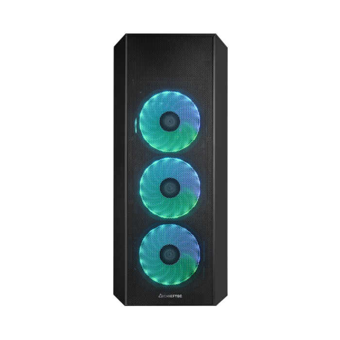 Kućište CHIEFTEC Scorpion 4 (GL-04B-UC-OP) ATX Mid Tower, ARGB, kaljeno staklo, USB-C-1
