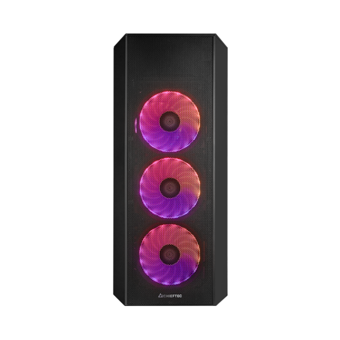 Kućište CHIEFTEC Scorpion 4 (GL-04B-UC-OP) ATX Mid Tower, ARGB, kaljeno staklo, USB-C-2