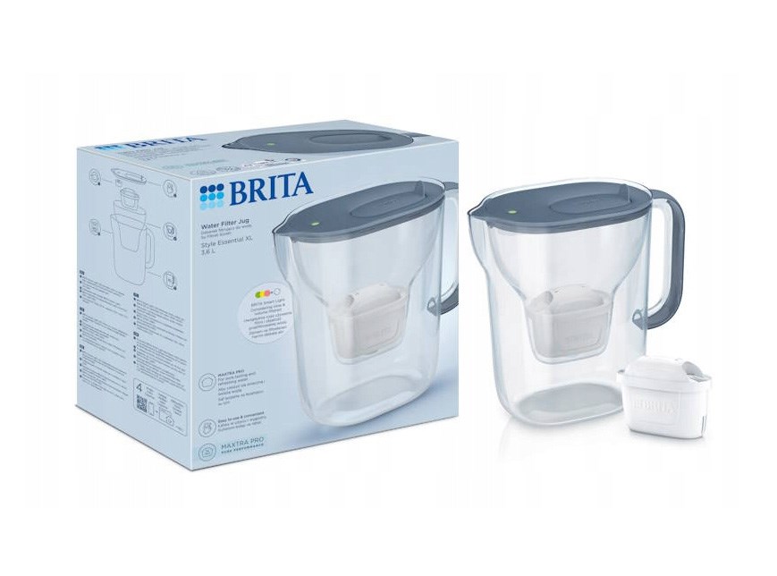 BRITA Style XL vrč za filtriranje vode (3.6L, LED indikator) grafitni + 1x MAXTRA PRO Pure Performance filter-4