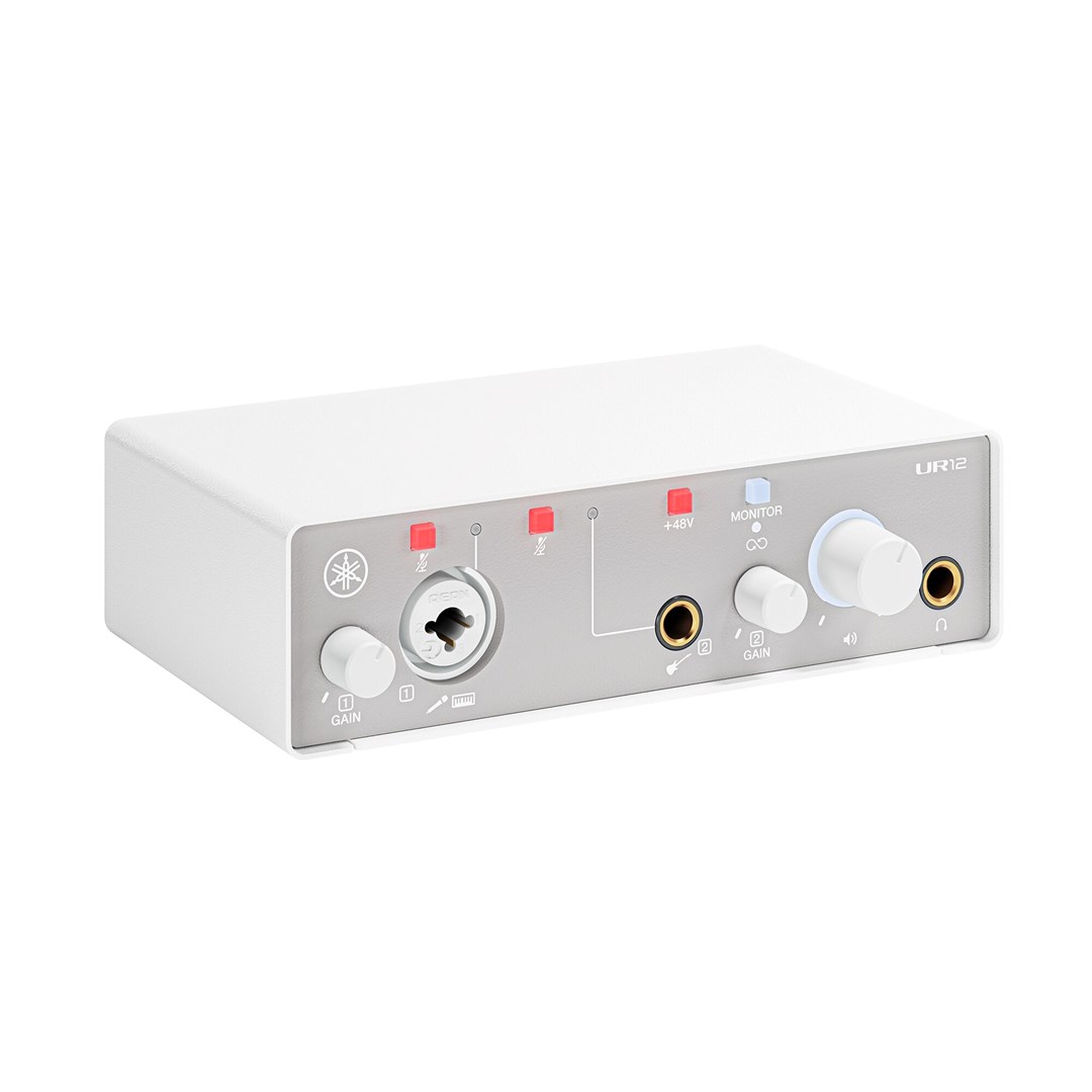 Audio sučelje YAMAHA UR12 MK3 White (24-bit/192kHz, D-PRE pretpojačalo, USB-C)-2