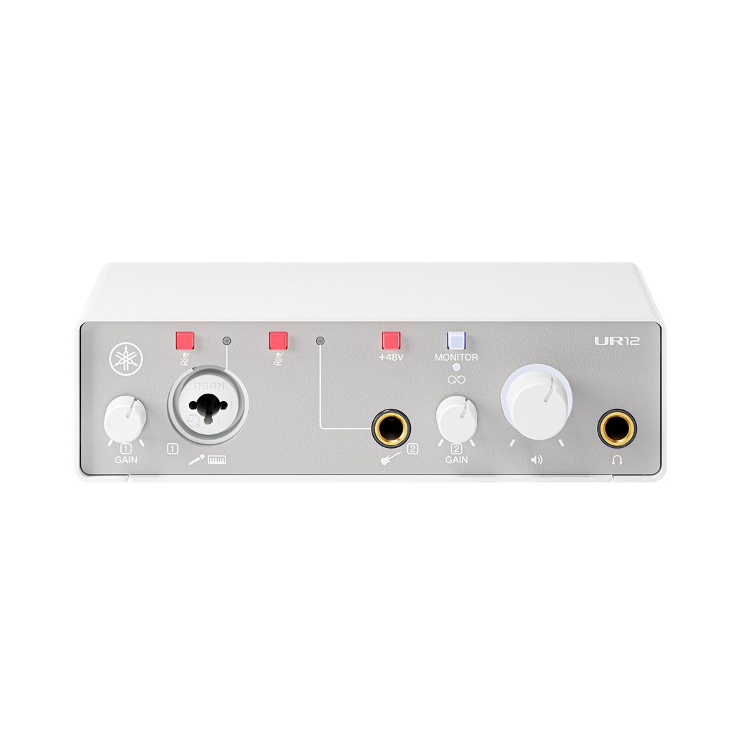 Audio sučelje YAMAHA UR12 MK3 White (24-bit/192kHz, D-PRE pretpojačalo, USB-C)