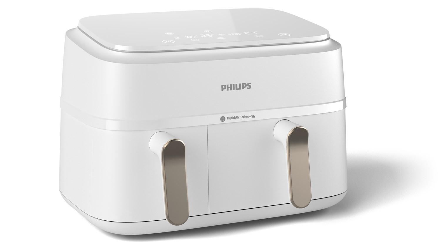 Friteza na vrući zrak PHILIPS 3000 Series Dual Basket NA353/10 (9 L, 2750 W, 8 programa)