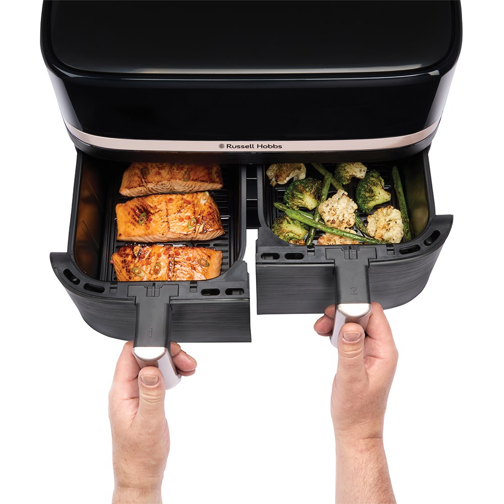 Friteza na vrući zrak RUSSELL HOBBS SatisFry Snappi 27290-56 (8.5 L, 2600 W, dvije košare)-2
