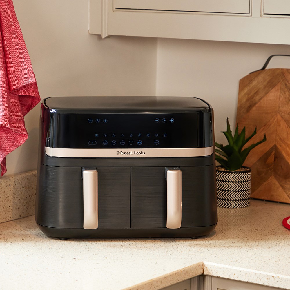 Friteza na vrući zrak RUSSELL HOBBS SatisFry Snappi 27290-56 (8.5 L, 2600 W, dvije košare)-3