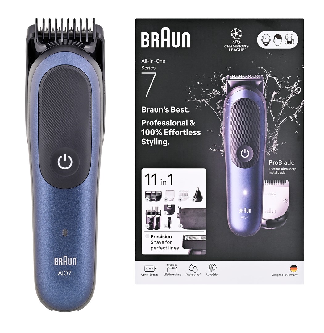 Višenamjenski trimer BRAUN All-in-One Series 7 MGK7450 (17-u-1, 100 min rada, vodootporan)