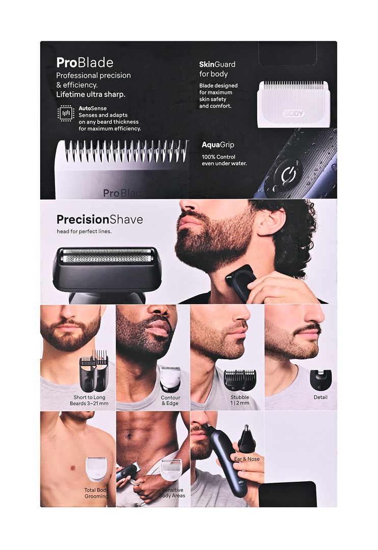 Višenamjenski trimer BRAUN All-in-One Series 7 MGK7450 (17-u-1, 100 min rada, vodootporan)-4