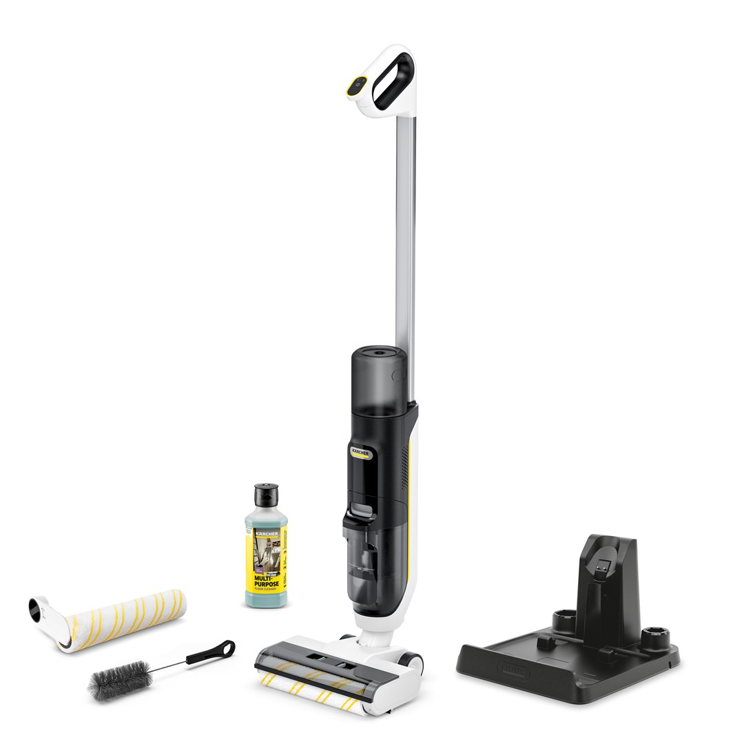 Bežični čistač tvrdih podova KARCHER FCV 3 Extra+ (2u1 brisanje i usisavanje, 60 m², 20 min rada)