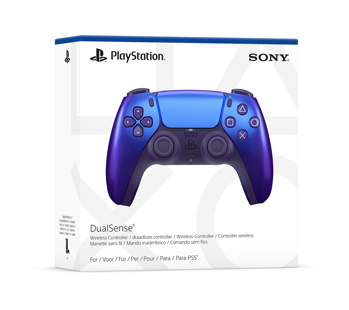 Gamepad SONY PlayStation 5 DualSense (bežični, haptička povratna informacija, adaptivni okidači, Cobalt Blue)-2