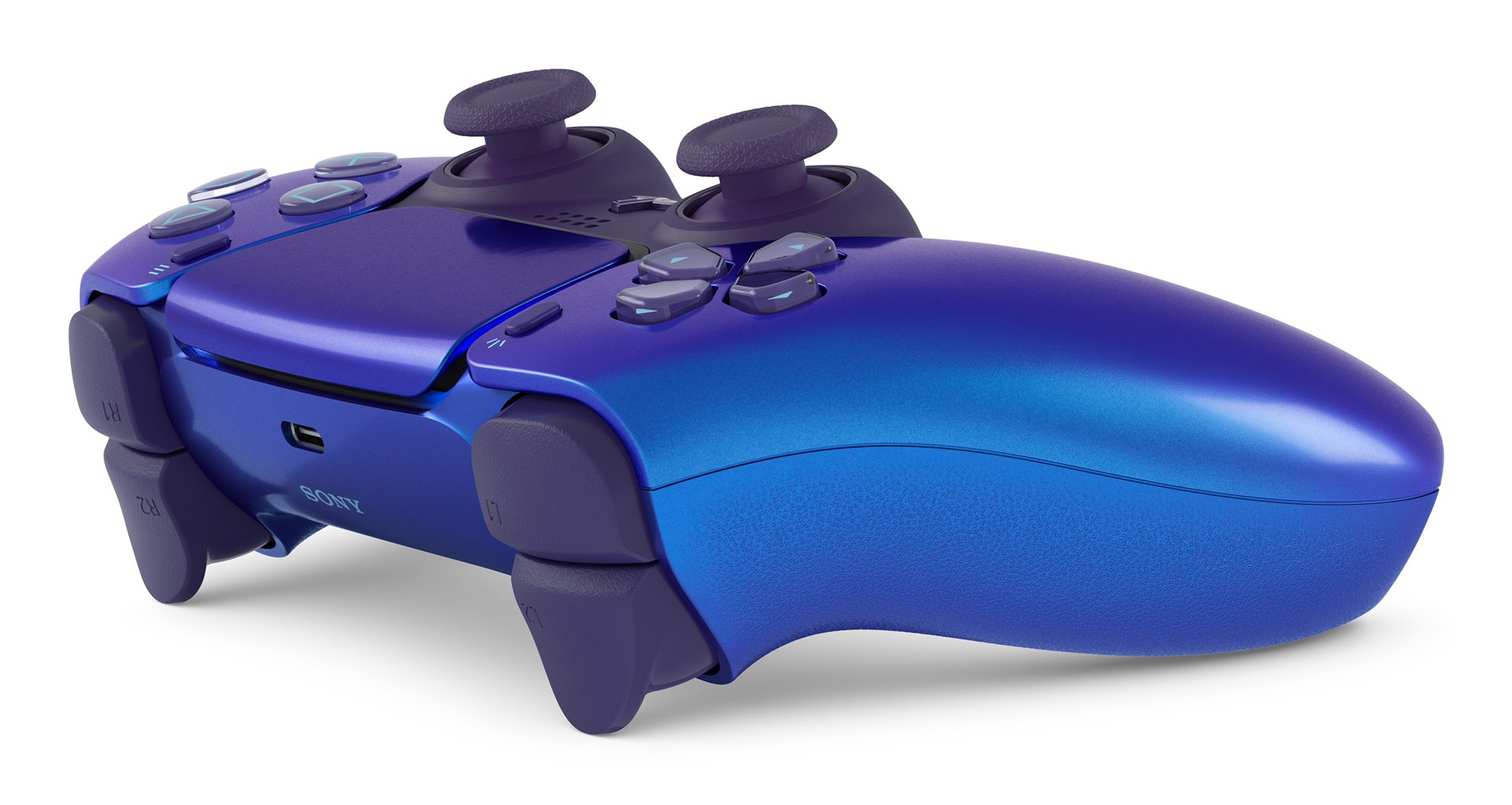 Gamepad SONY PlayStation 5 DualSense (bežični, haptička povratna informacija, adaptivni okidači, Cobalt Blue)-6