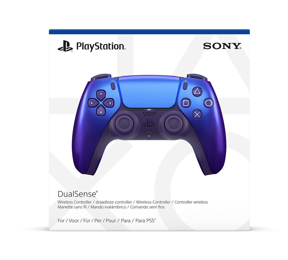Gamepad SONY PlayStation 5 DualSense (bežični, haptička povratna informacija, adaptivni okidači, Cobalt Blue)-4