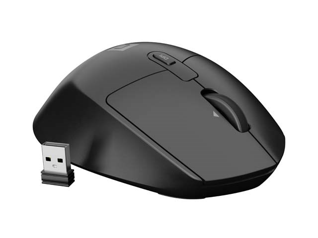 Bežični miš NATEC Kite, 4000 DPI, tihe tipke, crni-6