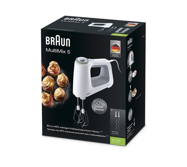 Ručni mikser BRAUN MultiMix 5 HM 5000 WH (700W)-1