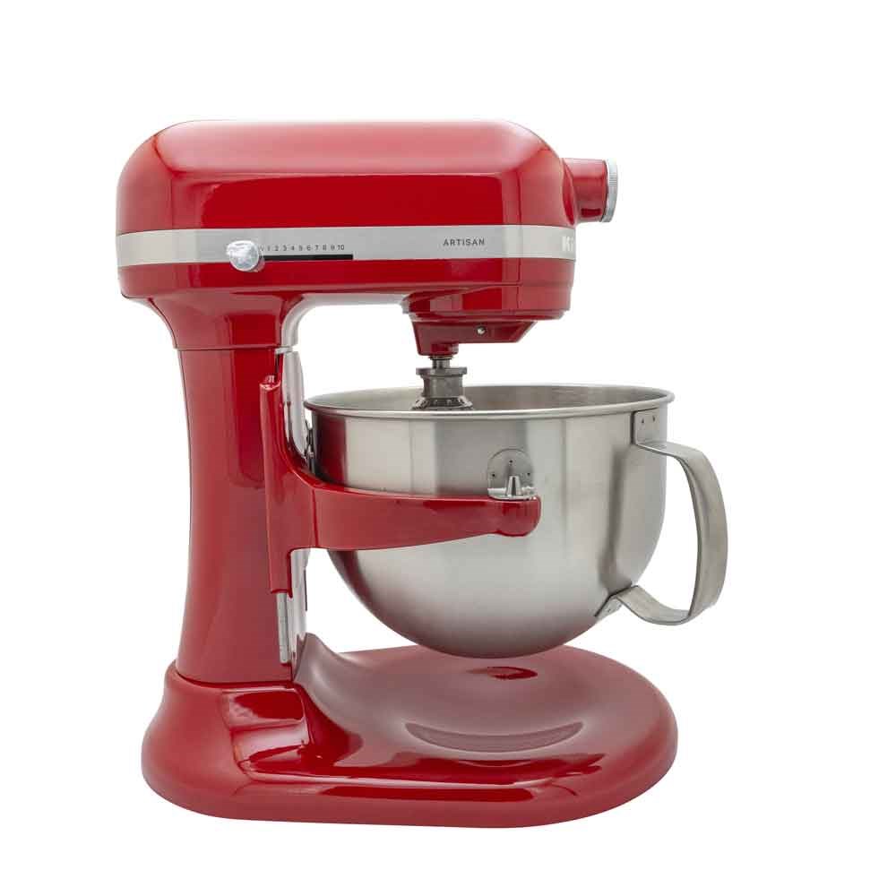 Kuhinjski robot KITCHENAID Artisan 5KSM60SPXEER (5.6 L, 375 W, 11 brzina) Empire Red-4