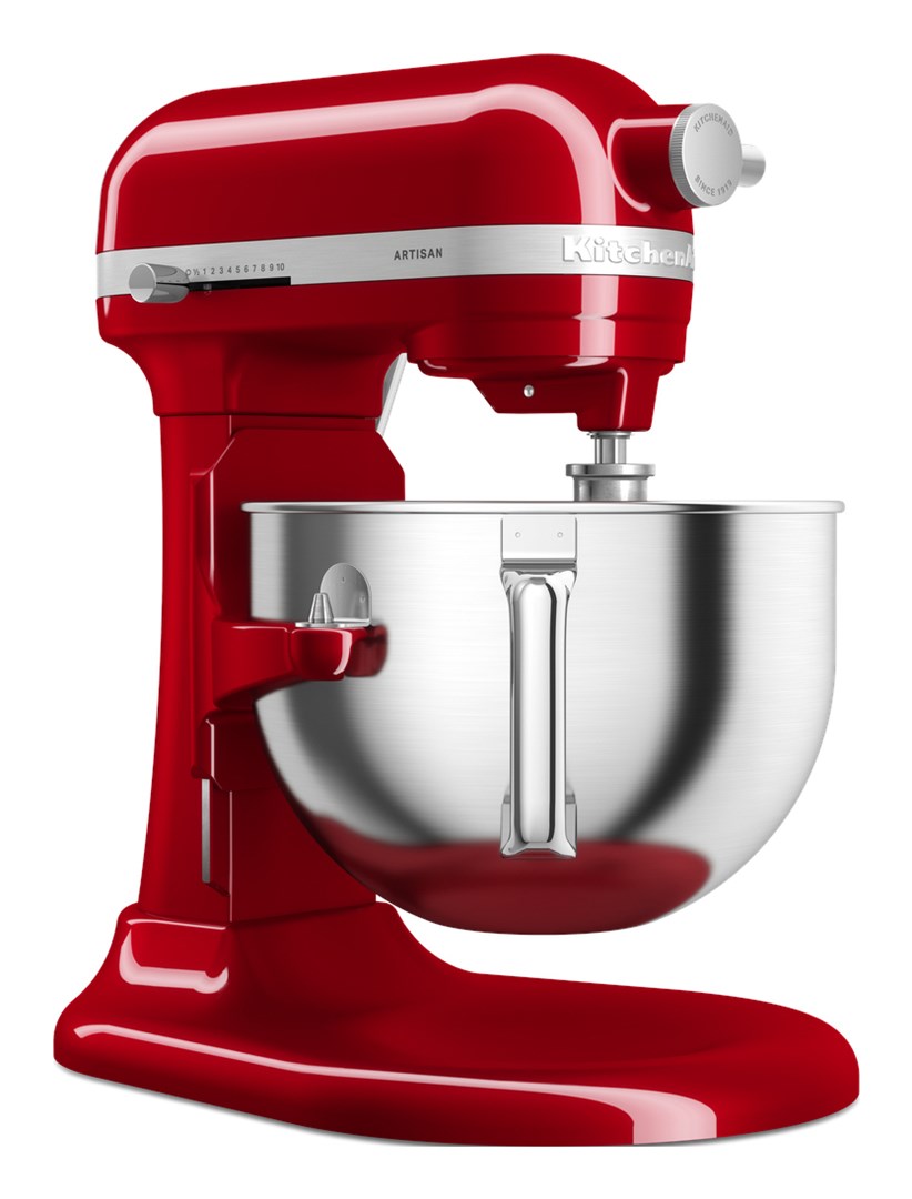 Kuhinjski robot KITCHENAID Artisan 5KSM60SPXEER (5.6 L, 375 W, 11 brzina) Empire Red-1