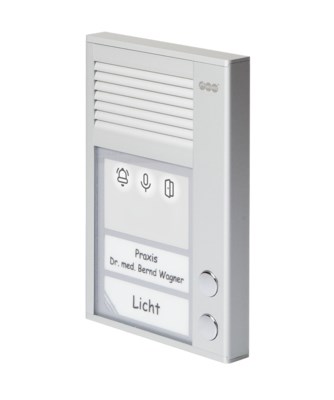 Portafon AUERSWALD TFS-Dialog 212 (2 pozivne tipke, aluminij, IP44)
