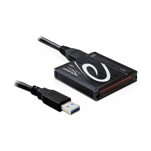 Čitač kartica DELOCK All in 1 USB 3.0 (USB 3.2 Gen 1, 5 Gbps, podrška za 2 kartice)