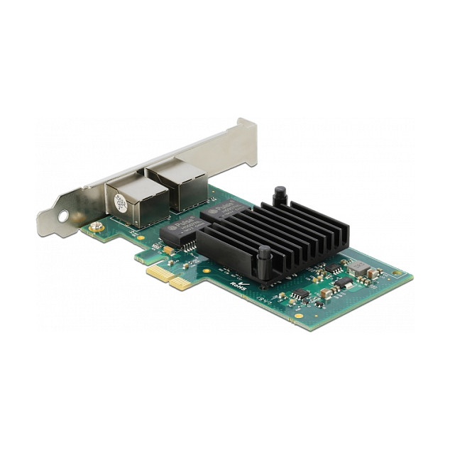 Mrežna kartica DELOCK PCI Express x1 (2x Gigabit LAN, Intel i350)-1