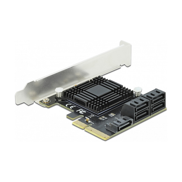 PCI Express kartica DELOCK 90498 (5x SATA 6 Gb/s, PCIe x4, Low Profile)-0