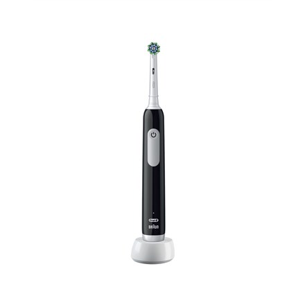 Oral-B | Pro Series 1 Cross Action | Electric Toothbrush | Rechargeable | For adults | Black | Number of brush heads included 1 | Number of teeth brushing modes 3-0
