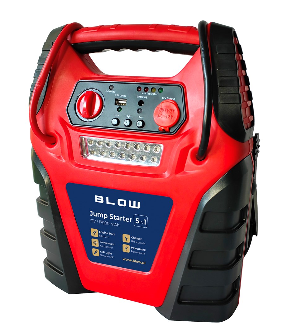 Starter za auto i kompresor BLOW JS-19 5u1 (900A, 17Ah, 250 PSI)-4