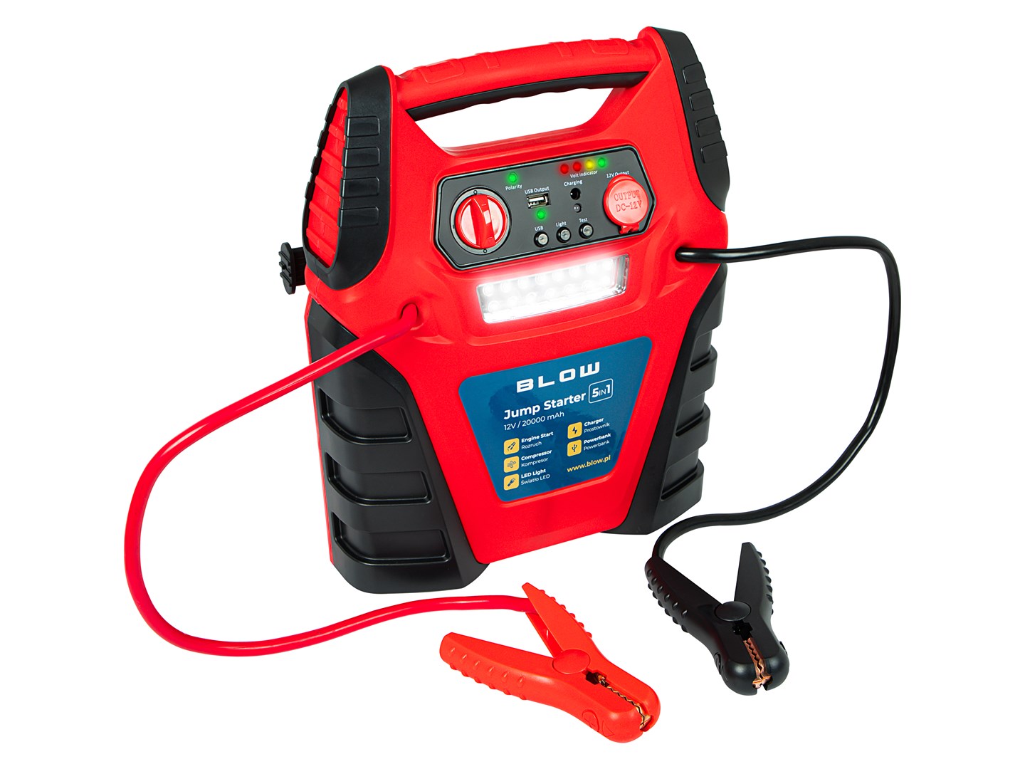 Starter za auto i kompresor BLOW JS-19 5u1 (900A, 17Ah, 250 PSI)-13