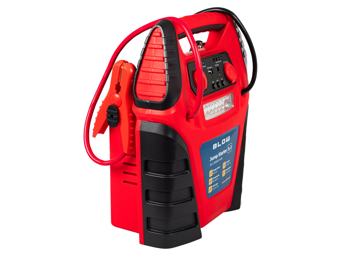 Starter za auto i kompresor BLOW JS-19 5u1 (900A, 17Ah, 250 PSI)-6