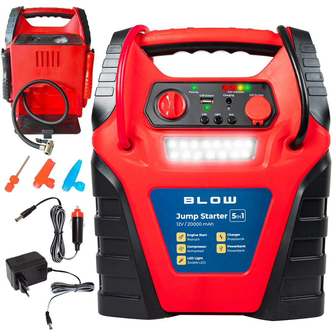 Starter za auto i kompresor BLOW JS-19 5u1 (900A, 17Ah, 250 PSI)-9