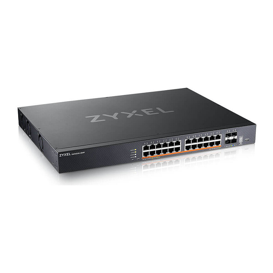 Mrežni preklopnik ZYXEL XMG2230-28HP (24x 2.5G PoE++, 4x 10G SFP+, 700W, L2/L3 Managed)-1