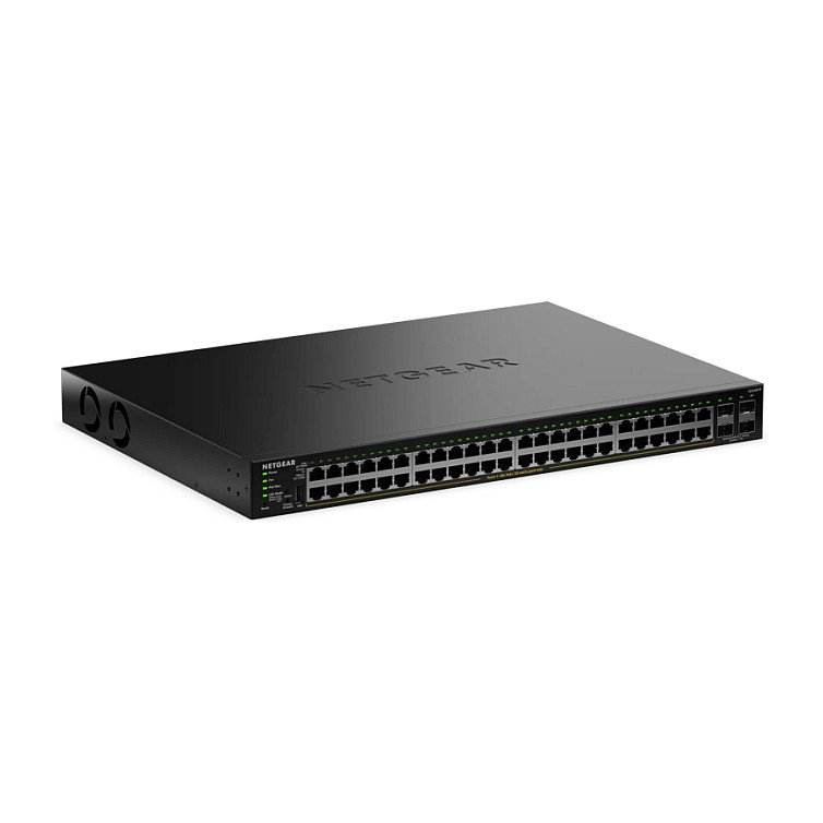 Mrežni Switch NETGEAR GS348TP-200EUS (48x PoE+ Gigabit, 4x SFP, 380W, Smart Managed Pro)