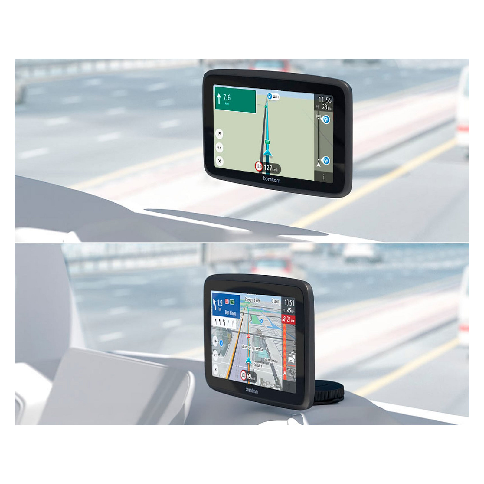GPS navigacija TOMTOM GO Camper Tour (6" HD zaslon, karte svijeta, POI za kampere, TomTom Traffic)-2