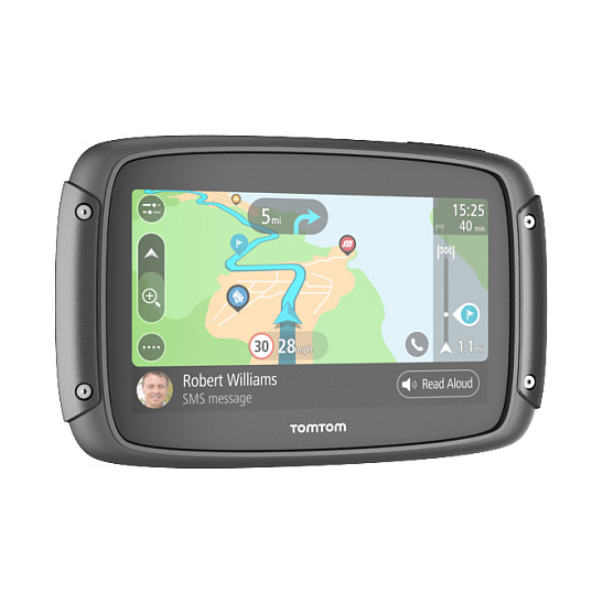 GPS navigacija za motocikl TOMTOM Rider 550 World (4.3", Wi-Fi, Bluetooth, doživotne karte svijeta)