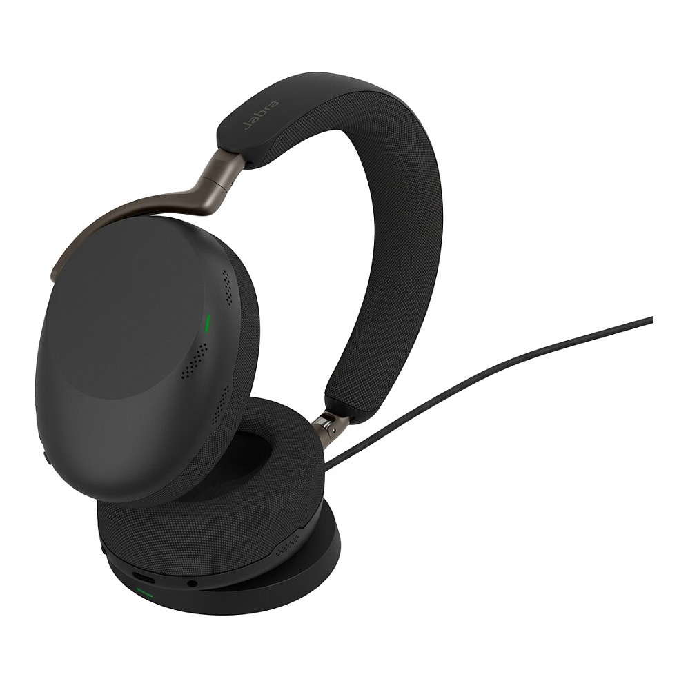 Slušalice JABRA Evolve2 85 UC Stereo (Bluetooth, ANC, USB-C, stanica za punjenje)