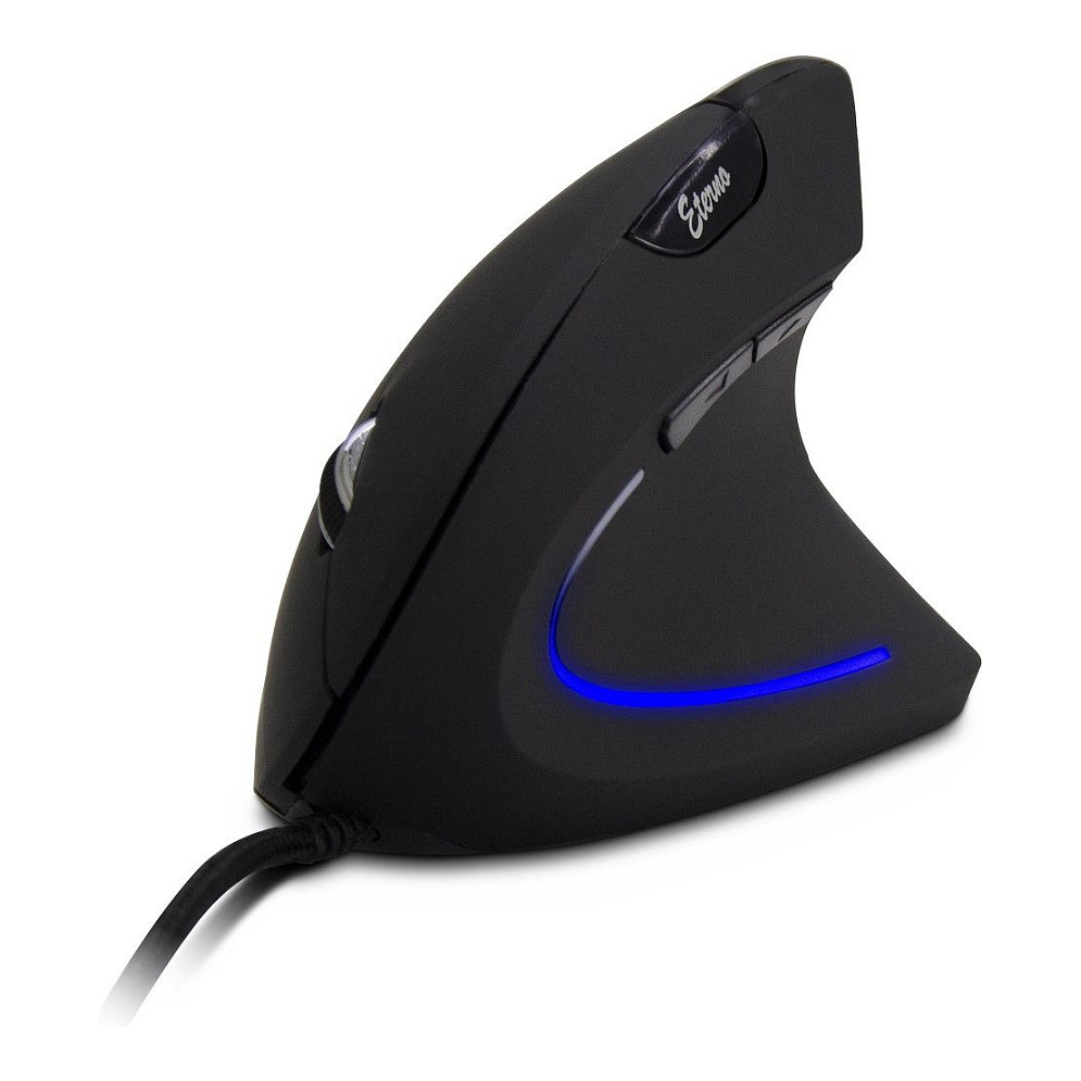 Miš INTER-TECH KM-206WR (vertikalni, ergonomski, žični, 1600 DPI)-1