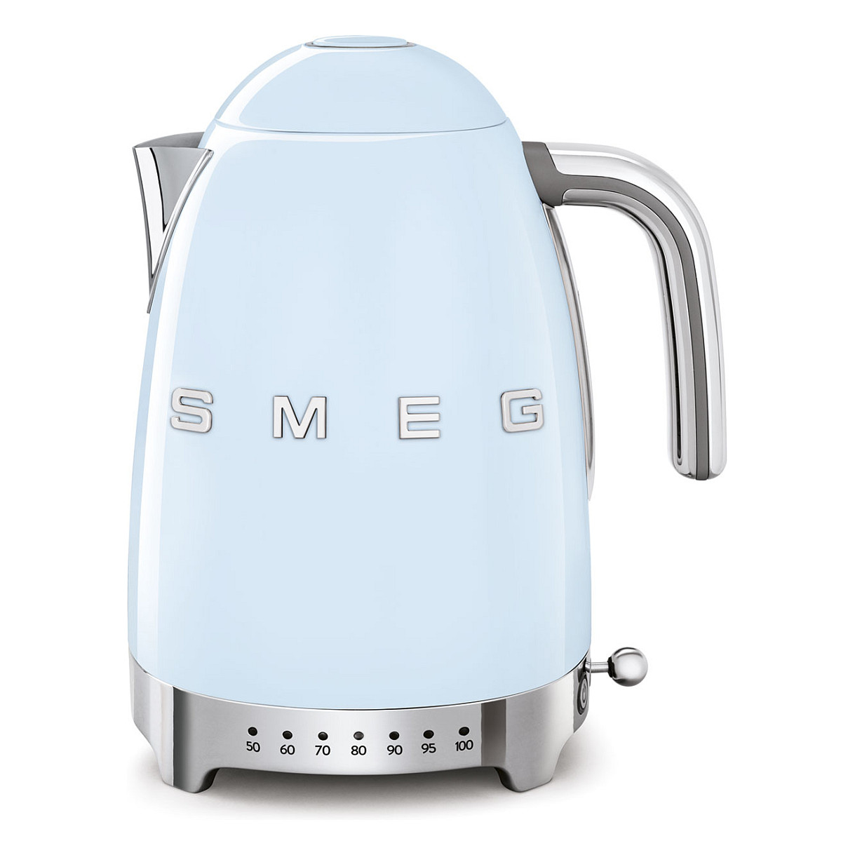 Kuhalo za vodu SMEG 50's Style KLF04PBEU (1.7 L, 2400 W, varijabilna temperatura) Pastelno plava-0
