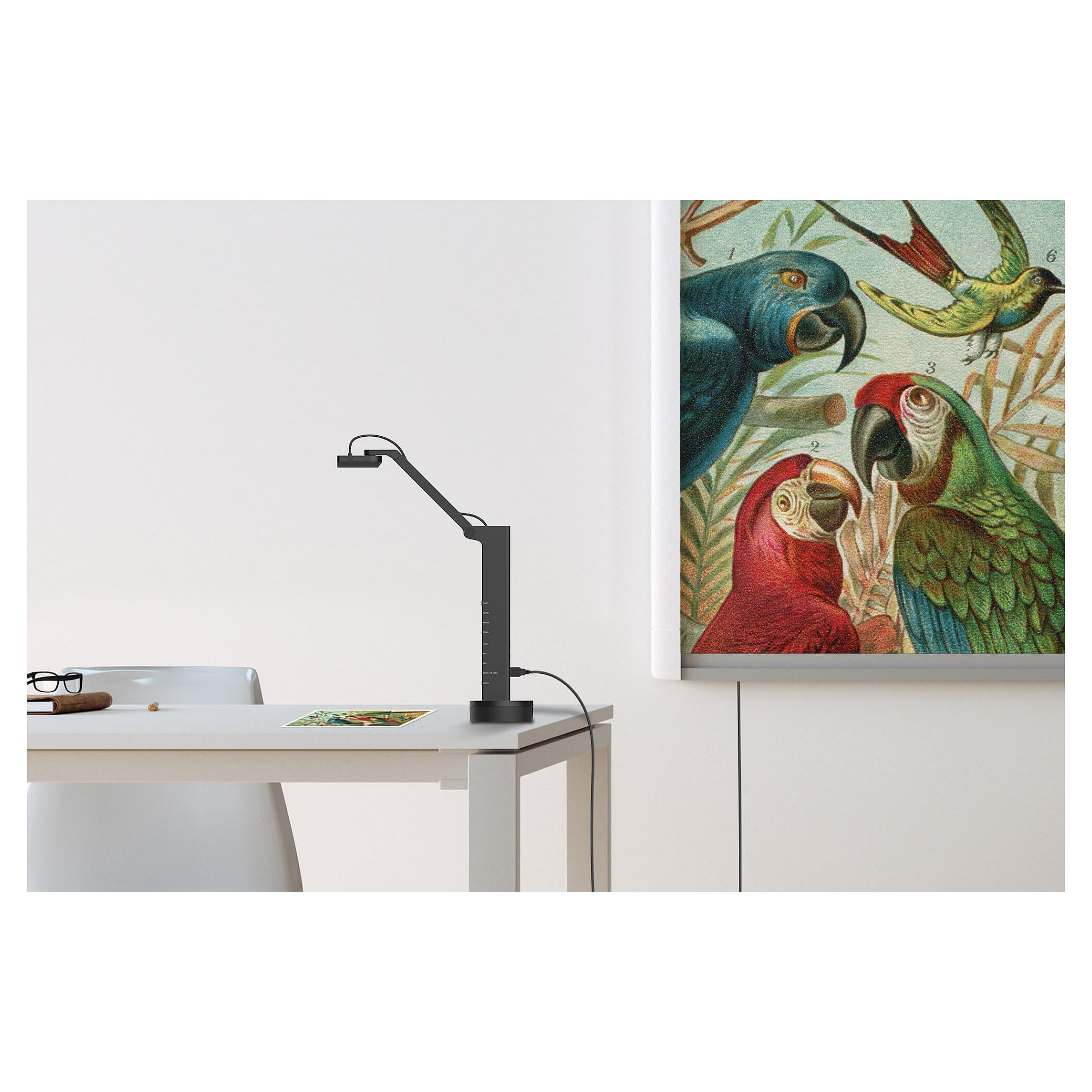 Dokument kamera IPEVO VZ-X (8MP, Wi-Fi, HDMI, USB, bežična)-6
