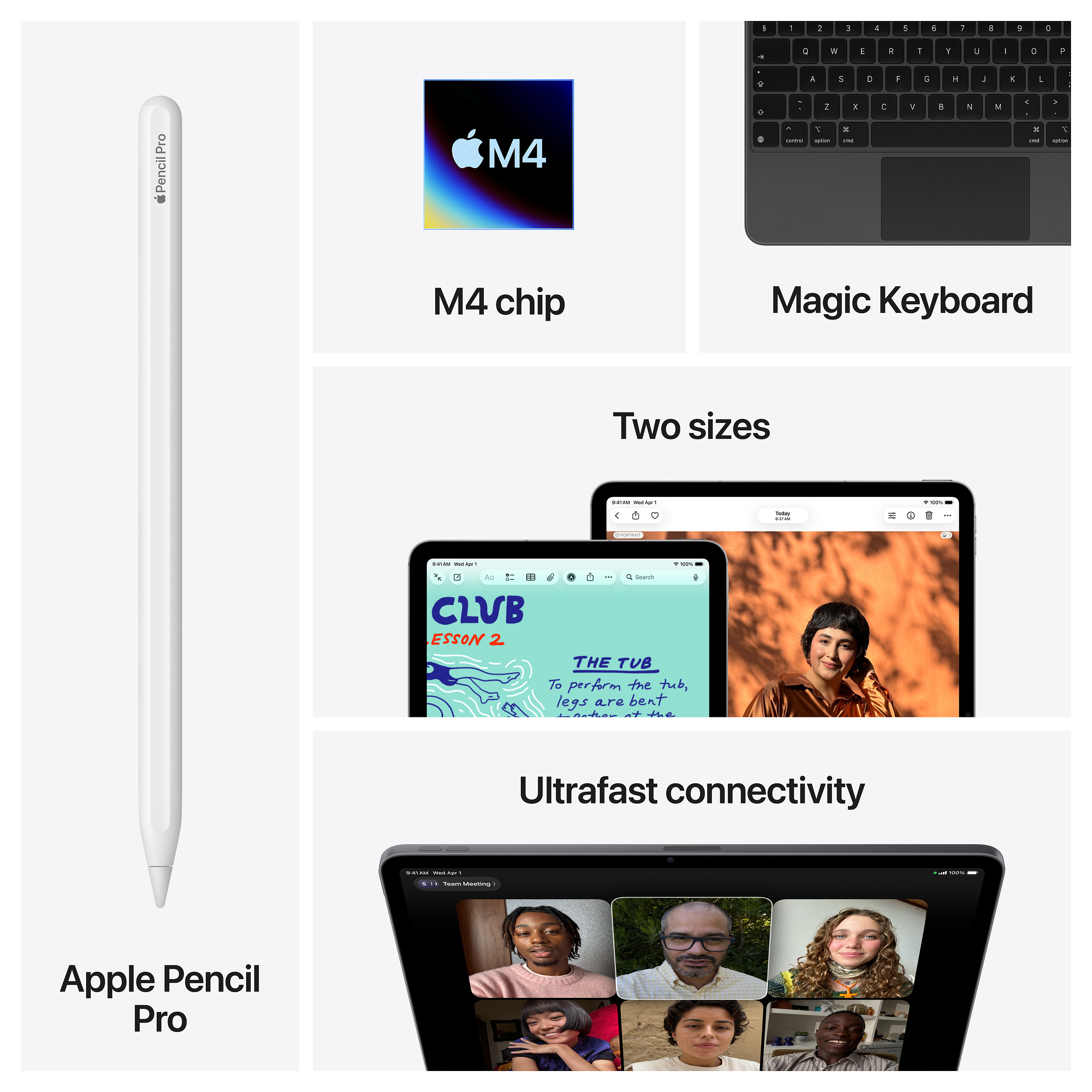 Apple iPad Air 13 M4 Wi-Fi + Cellular 128GB Space Gray (2024)-8