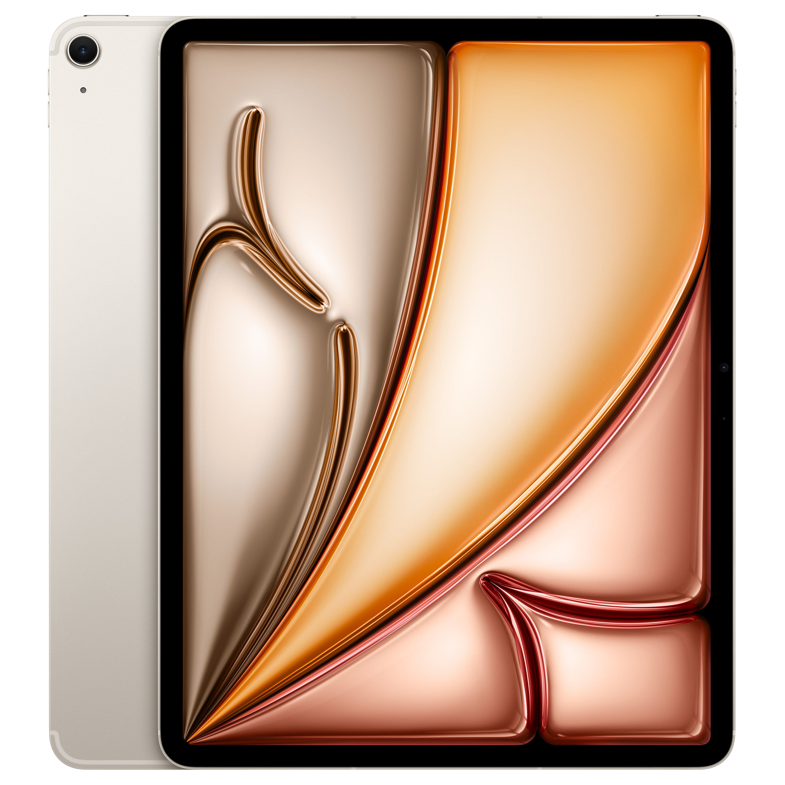 Tablet APPLE iPad Air 13 (13", Liquid Retina, 2732x2048, Apple M4, 256GB, Wi-Fi + 5G, iPadOS, Starlight) - MV713FD/A-0