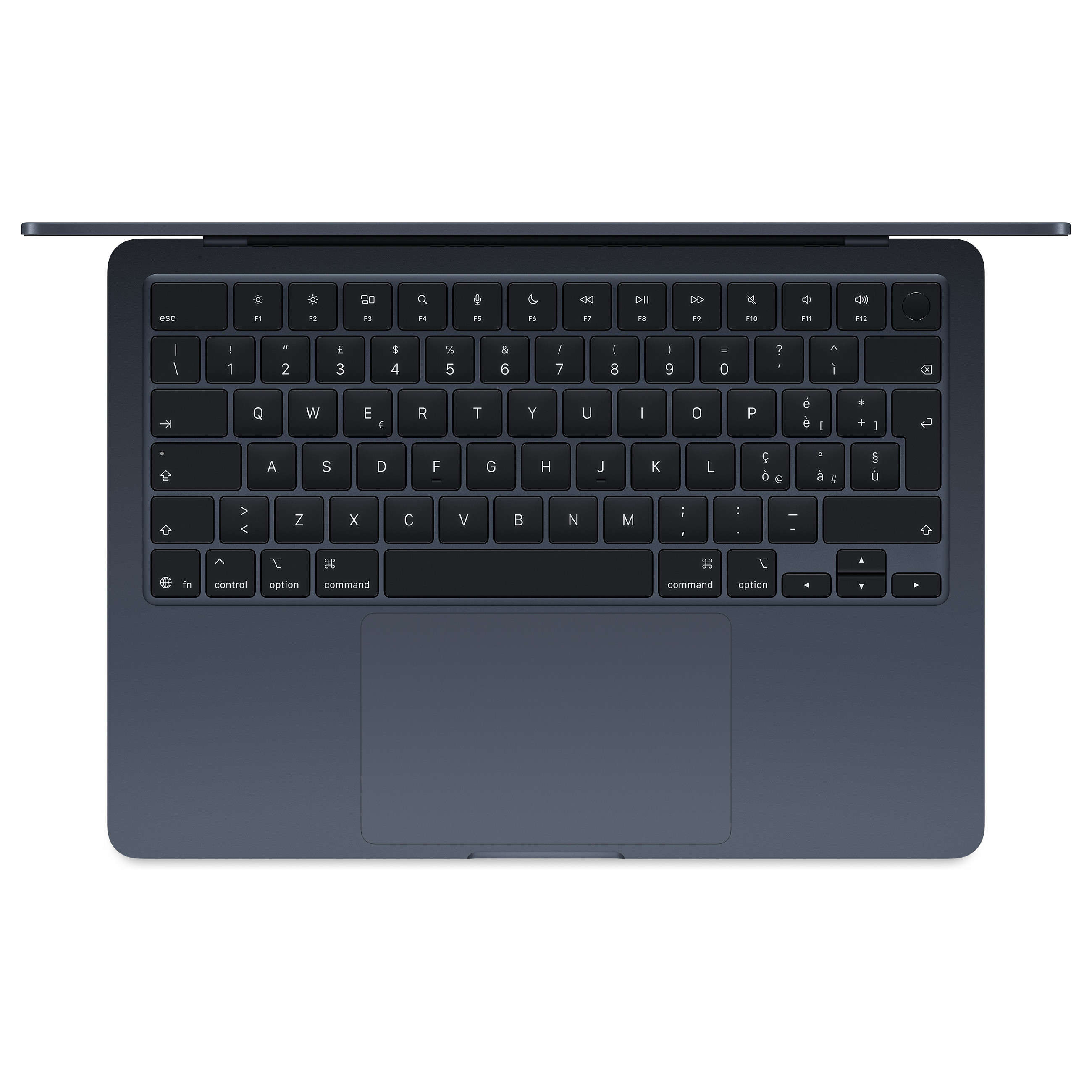 Laptop APPLE MacBook Air (13.6", Liquid Retina, WQXGA, M5 10-core CPU, 24GB, 1TB SSD, 10-core GPU, macOS, Non-HR tipkovnica, Ponoćna)-1