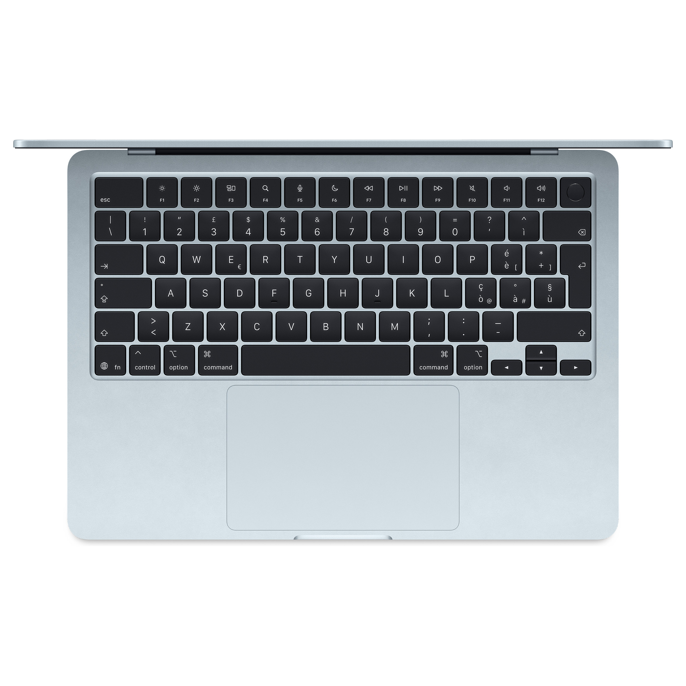 Laptop APPLE MacBook Air (13", Liquid Retina, WQXGA, M5 10-core CPU, 16GB, 1TB SSD, M5 10-core GPU, macOS, Non-HR tipkovnica, Sky Blue)-1